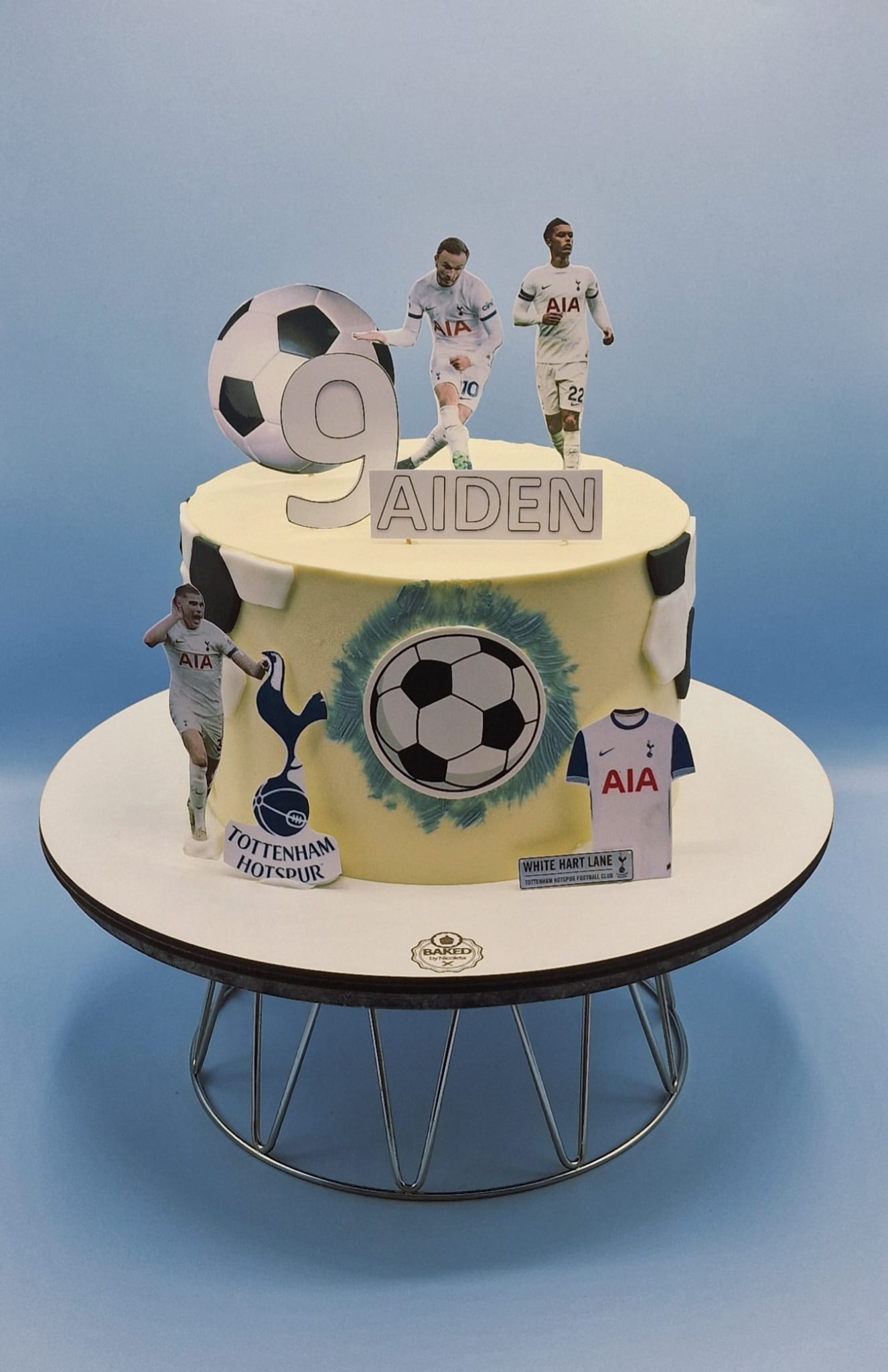 Bespoke custom celebration cake for Boys & Adventures handcrafted by Nicoleta